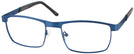 Rectangle Man Of Steel Blue Goo Goo Eyes 845 Single Vision Full Frame View #1