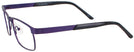 Rectangle Plum Perfect Goo Goo Eyes 845 Single Vision Full Frame View #3