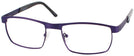 Rectangle Plum Perfect Goo Goo Eyes 845 Single Vision Full Frame View #1