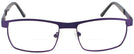 Rectangle Plum Perfect Goo Goo Eyes 845 Bifocal View #2