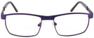 Rectangle Plum Perfect Goo Goo Eyes 845 Bifocal View #2