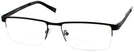 Rectangle Night Rider Black Goo Goo Eyes 846 Bifocal View #1