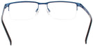 Rectangle Man Of Steel Blue Goo Goo Eyes 846 Single Vision Full Frame View #4