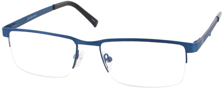 Rectangle Man Of Steel Blue Goo Goo Eyes 846 Computer Style Progressive View #1