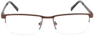Rectangle Morning Coffee Brown Goo Goo Eyes 846 Progressive No-Lines View #2