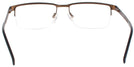 Rectangle Morning Coffee Brown Goo Goo Eyes 846 Progressive No-Lines View #4