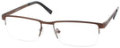 Rectangle Morning Coffee Brown Goo Goo Eyes 846 Progressive No-Lines View #1