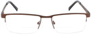 Rectangle Morning Coffee Brown Goo Goo Eyes 846 Bifocal View #2