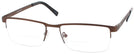 Rectangle Morning Coffee Brown Goo Goo Eyes 846 Bifocal View #1