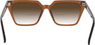 Oversized,Square Bashful Brown Goo Goo Eyes 899 w/ Gradient Bifocal Reading Sunglasses View #4