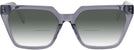 Oversized,Square Grey Goo Goo Eyes 899 w/ Gradient Bifocal Reading Sunglasses View #2