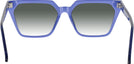 Oversized,Square Very Violet Goo Goo Eyes 899 w/ Gradient Progressive Reading Sunglasses View #4