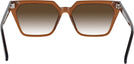 Oversized,Square Bashful Brown Goo Goo Eyes 899 w/ Gradient Progressive Reading Sunglasses View #4