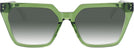 Oversized,Square Envious Green Goo Goo Eyes 899 w/ Gradient Progressive No-Line Reading Sunglasses View #2