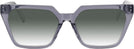 Oversized,Square Grey Goo Goo Eyes 899 w/ Gradient Progressive No-Line Reading Sunglasses View #2