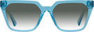 Oversized,Square Light Blue Goo Goo Eyes 899 w/ Gradient Progressive Reading Sunglasses View #2