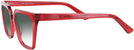 Oversized,Square Cherry Red Goo Goo Eyes 899 w/ Gradient Progressive Reading Sunglasses View #3