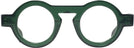 Round Green Goo Goo Eyes 902 Single Vision Full Frame View #2