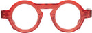 Round Red Goo Goo Eyes 902 Single Vision Full Frame View #2
