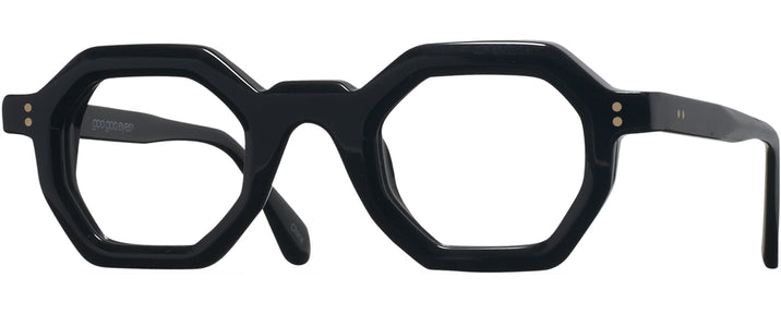 Round Black Goo Goo Eyes 903 Single Vision Full Frame View #1
