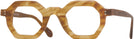 Round Honey Tortoise Goo Goo Eyes 903 Single Vision Full Frame View #1