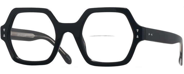 Oversized,Square Black Goo Goo Eyes 904 Bifocal View #1