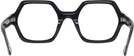 Oversized,Square Black Goo Goo Eyes 904 Single Vision Full Frame View #4