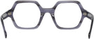 Oversized,Square Grey Goo Goo Eyes 904 Single Vision Full Frame View #4