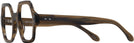 Oversized,Square Smoke Brown Goo Goo Eyes 904 Single Vision Full Frame View #3