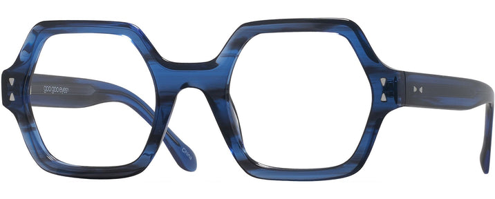 Oversized,Square Blue Goo Goo Eyes 904 Progressive No-Lines View #1