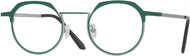 Hunter Green on Matte Grey #1