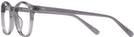 Round Grey Goo Goo Eyes 921 Single Vision Full Frame View #3