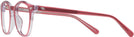 Round Pink Goo Goo Eyes 921 Single Vision Full Frame View #3