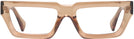 Rectangle Transparent Brown Goo Goo Eyes 922 Single Vision Full Frame View #2