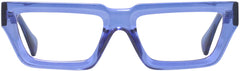Goo Goo Eyes 922 Single Vision Full Reading Glasses. Color: Transparent Blue
