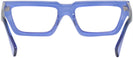 Rectangle Transparent Blue Goo Goo Eyes 922 Single Vision Full Frame View #4