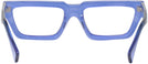 Rectangle Transparent Blue Goo Goo Eyes 922 Single Vision Full Frame View #4