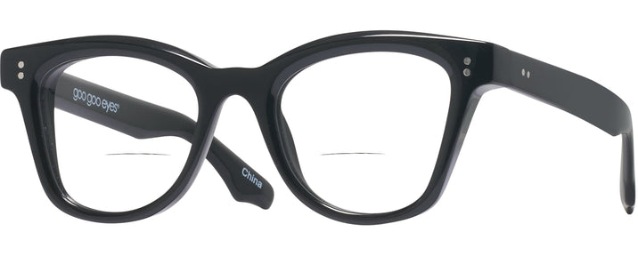 Square Black Goo Goo Eyes 923 Bifocal View #1