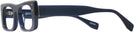Rectangle Navy Goo Goo Eyes 925 Single Vision Full Frame View #3