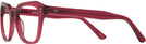 Square Transparent Cranberry Goo Goo Eyes 928 Progressive No-lines View #3