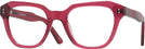 Square Transparent Cranberry Goo Goo Eyes 928 Progressive No-lines View #1