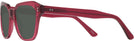 Square Transparent Cranberry Goo Goo Eyes 928 Progressive Reading Sunglasses View #3