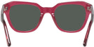 Square Transparent Cranberry Goo Goo Eyes 928 Progressive Reading Sunglasses View #4