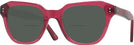 Square Transparent Cranberry Goo Goo Eyes 928 Bifocal Reading Sunglasses View #1