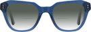 Square Transparent Blue Goo Goo Eyes 928 w/ Gradient Bifocal Reading Sunglasses View #2