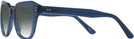 Square Transparent Blue Goo Goo Eyes 928 w/ Gradient Bifocal Reading Sunglasses View #3