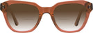 Square Transparent Root Beer Goo Goo Eyes 928 w/ Gradient Bifocal Reading Sunglasses View #2