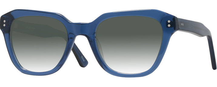 Square Transparent Blue Goo Goo Eyes 928 w/ Gradient Progressive Reading Sunglasses View #1