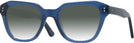 Square Transparent Blue Goo Goo Eyes 928 w/ Gradient Progressive Reading Sunglasses View #1