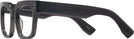 Square,Oversized Transparent Black Goo Goo Eyes 929 Bifocal View #3